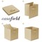 Casafield Set of 12 Collapsible Fabric Cube Storage Bins - 11" Foldable Cloth Baskets for Shelves, Cubby Organizers & More